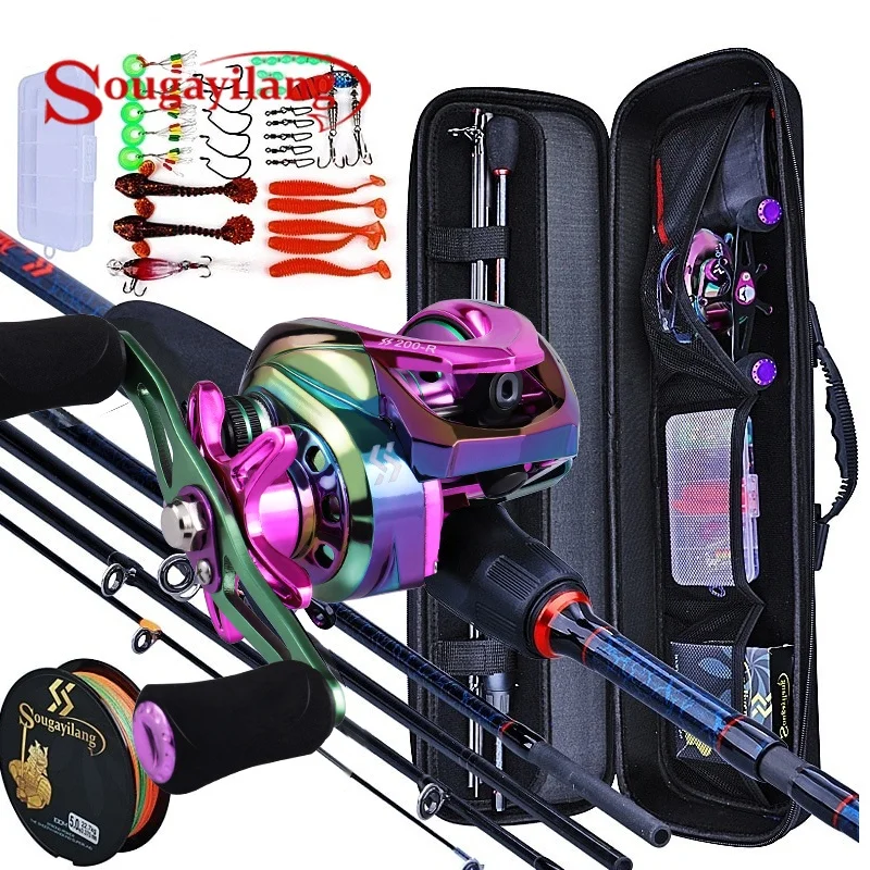 Spincast Reel - Sougayilang Oltalar ve Makaralar 5 Bölüm